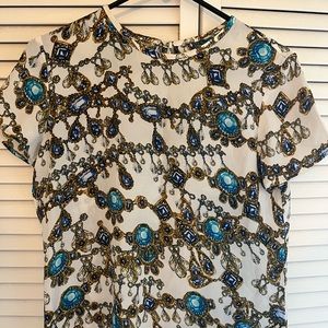 Blouse short sleeve